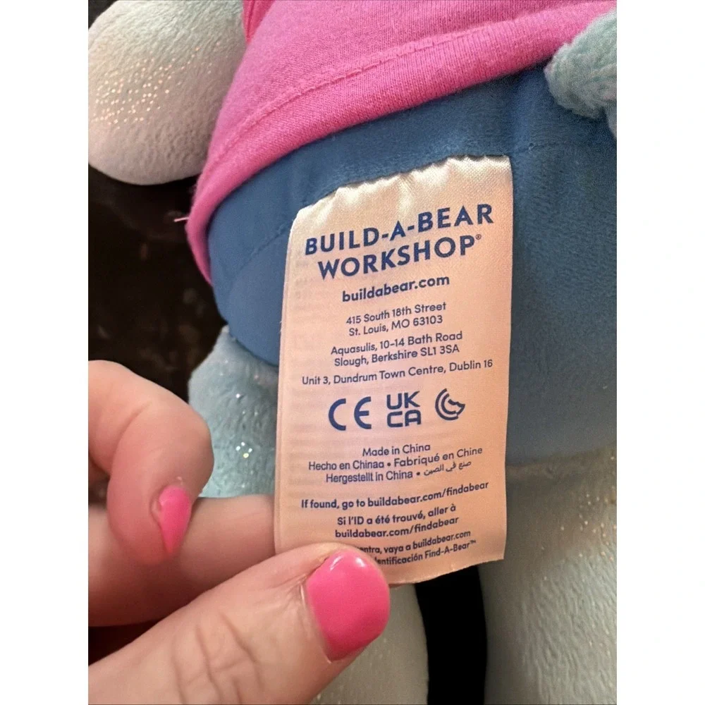 Build A Bear Sanrio Hello Kitty Summer Waves Plush Seafoam Shimmer BAB 18